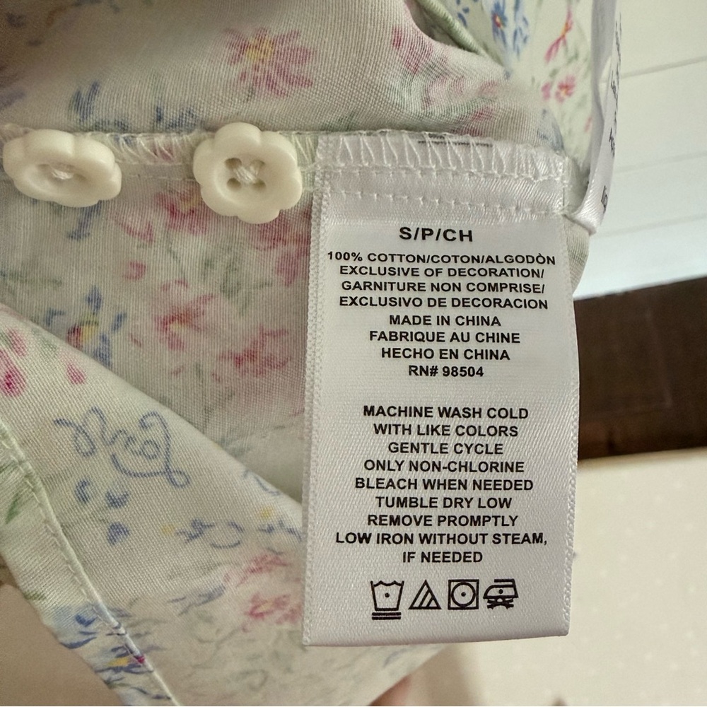 Lanz Of Salzburg Women’s Vintage Style Floral House Dress Size Small Cottagecore - Picture 5 of 10